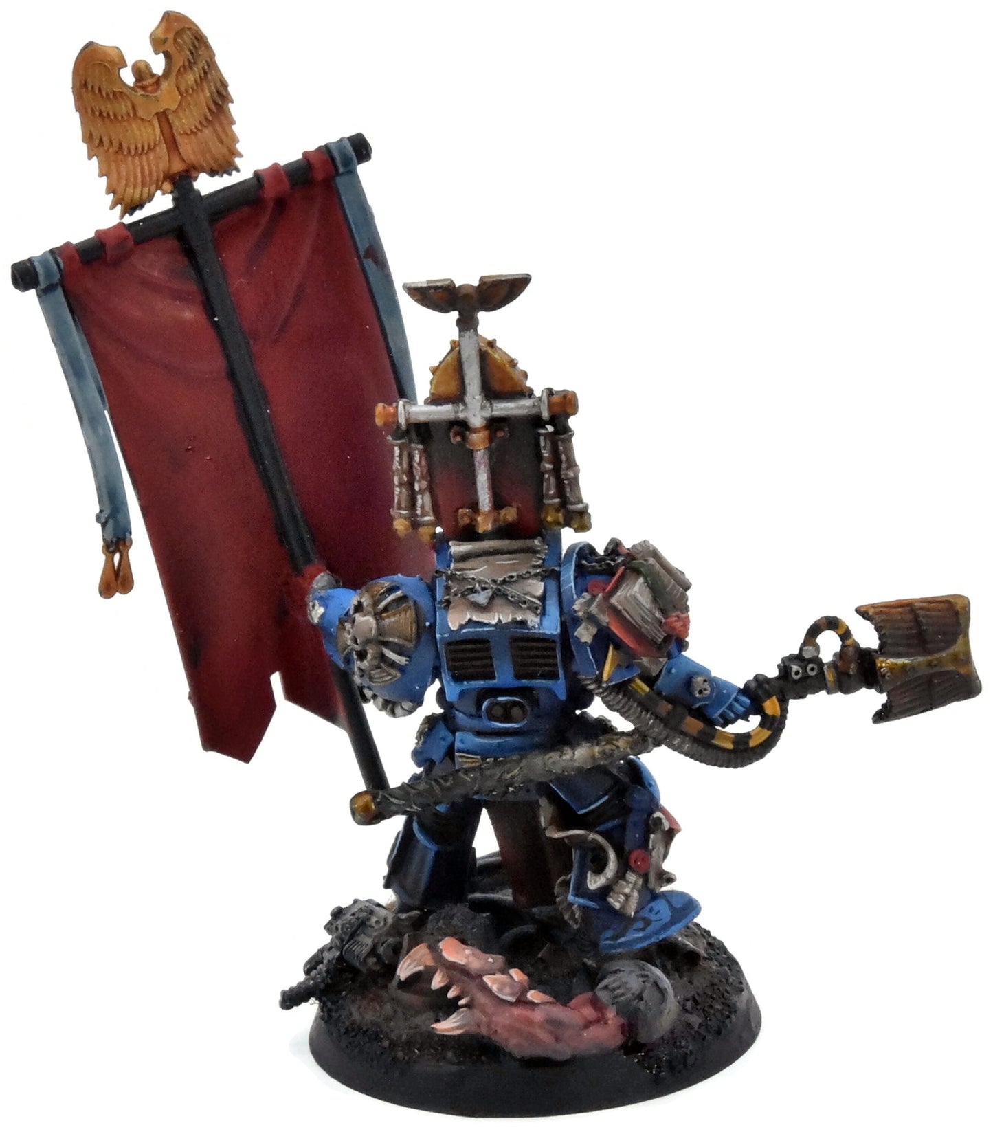 BLOOD ANGELS Librarian In Terminator Armour #1 METAL PRO PAINTED Warhammer 40K