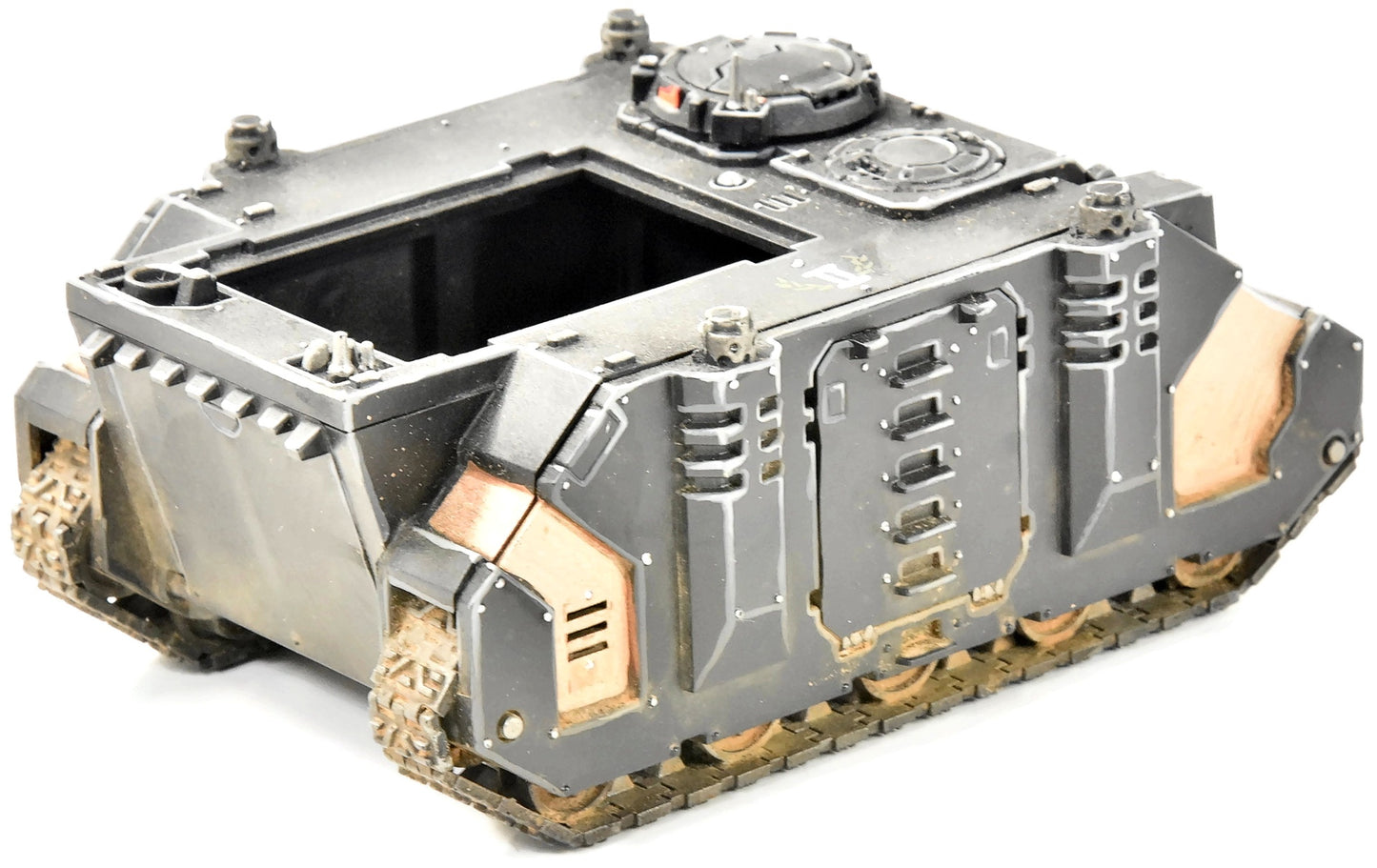 SPACE MARINES Rhino #4 missing hatch PRO PAINTED Warhammer 40K