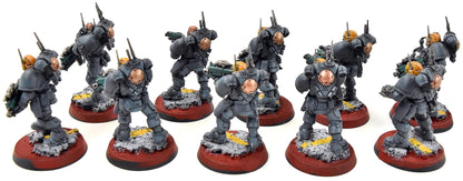 SPACE MARINES 10 Infiltrators #1 WELL PAINTED Warhammer 40K 0382