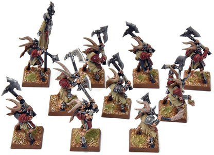 BEASTMEN 10 Bestigors #4 PRO-PAINTED Fantasy