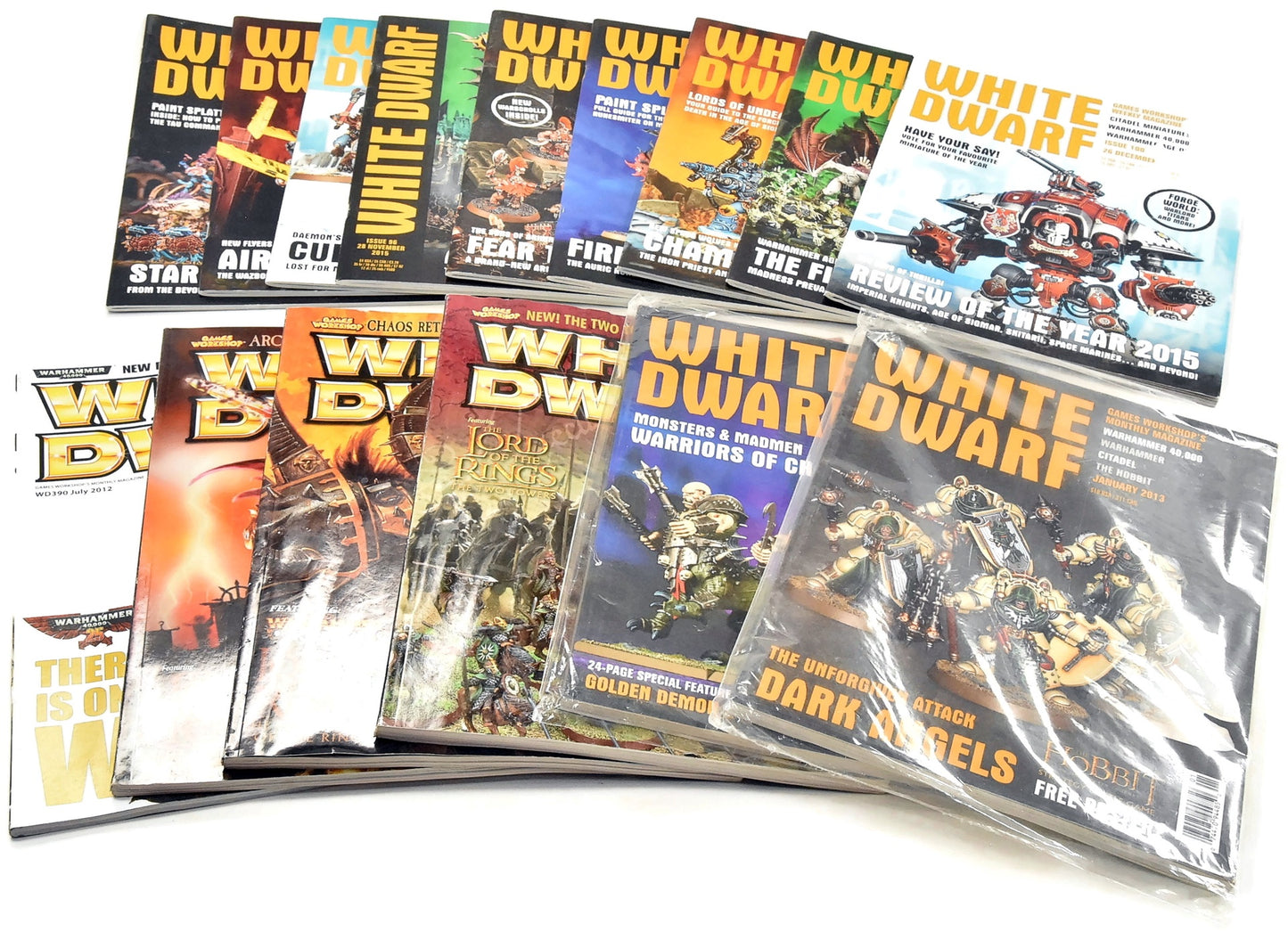LOT WHITE DWARF & codex