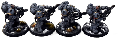 SPACE WOLVES 4 Eradicators #2 PRO PAINTED Warhammer 40K