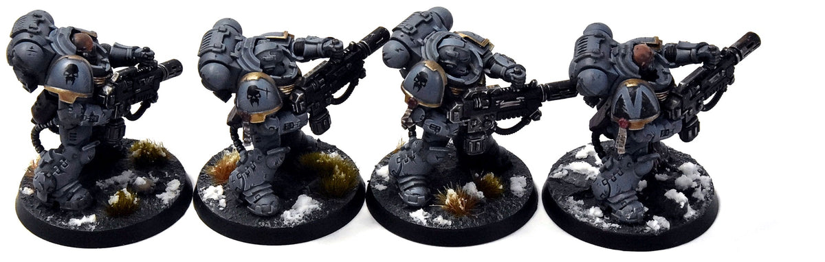 SPACE WOLVES 4 Eradicators #2 PRO PAINTED Warhammer 40K