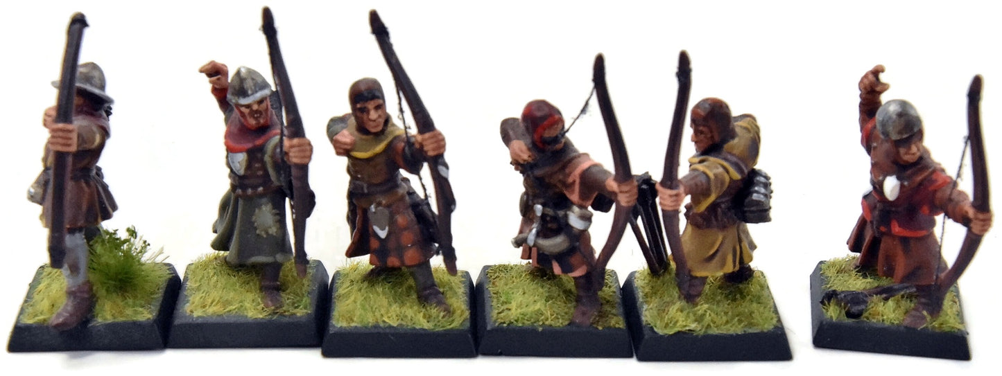 BRETONNIA 12 Peasant Bowmen #2 WELL PAINTED Warhammer Fantasy
