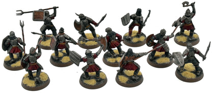 LOTR 12 Morannon Orcs #1 WELL PAINTED Middle Earth Strategy Battle Game