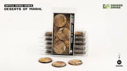 Deserts of Maahl - Round 50mm (x3)