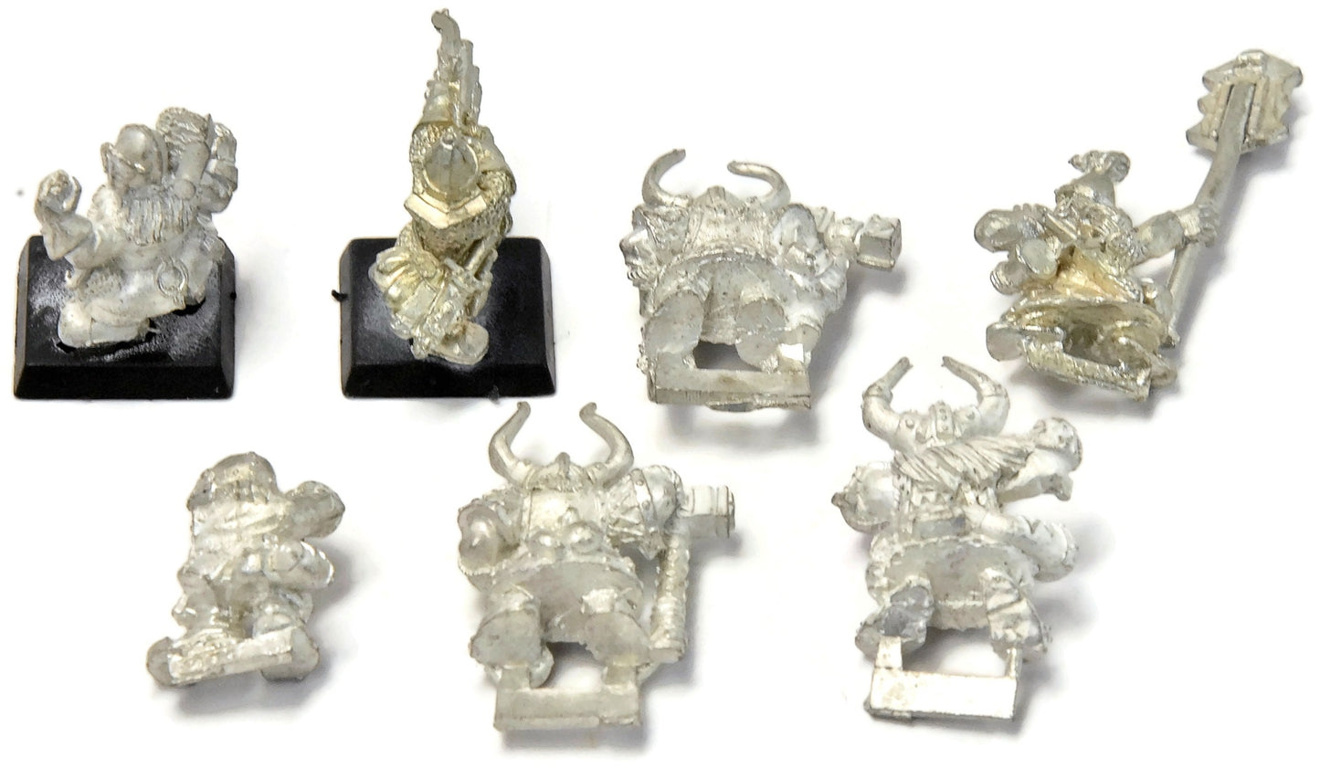 DWARFS 7 Various Dwarves #1 METAL Fantasy
