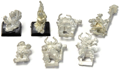DWARFS 7 Various Dwarves #1 METAL Fantasy