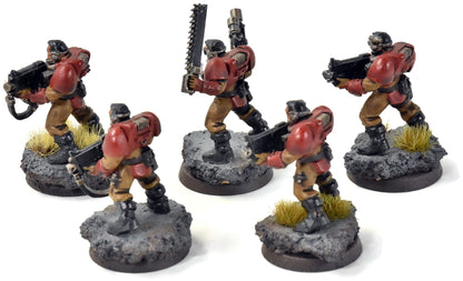 BLOOD ANGELS 5 Scouts #3 WELL PAINTED Warhammer 40K