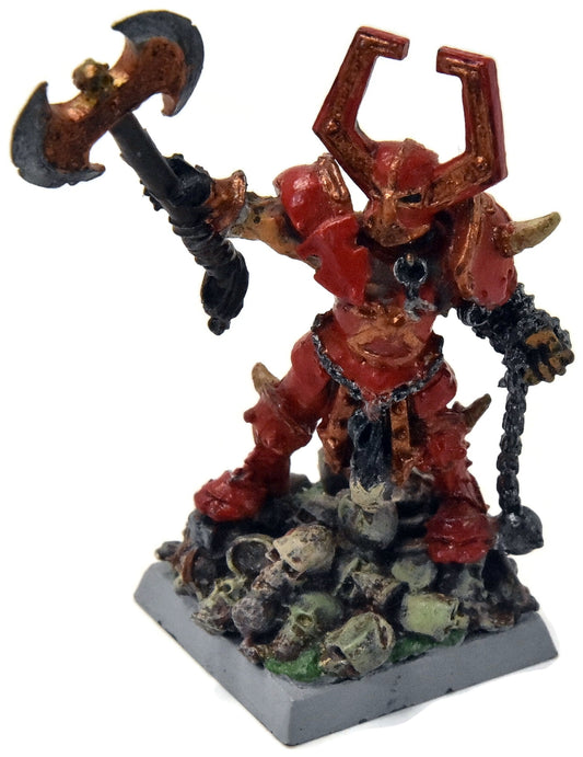 CHAOS WARRIORS Champion Of Khorne #1 METAL Warhammer Fantasy