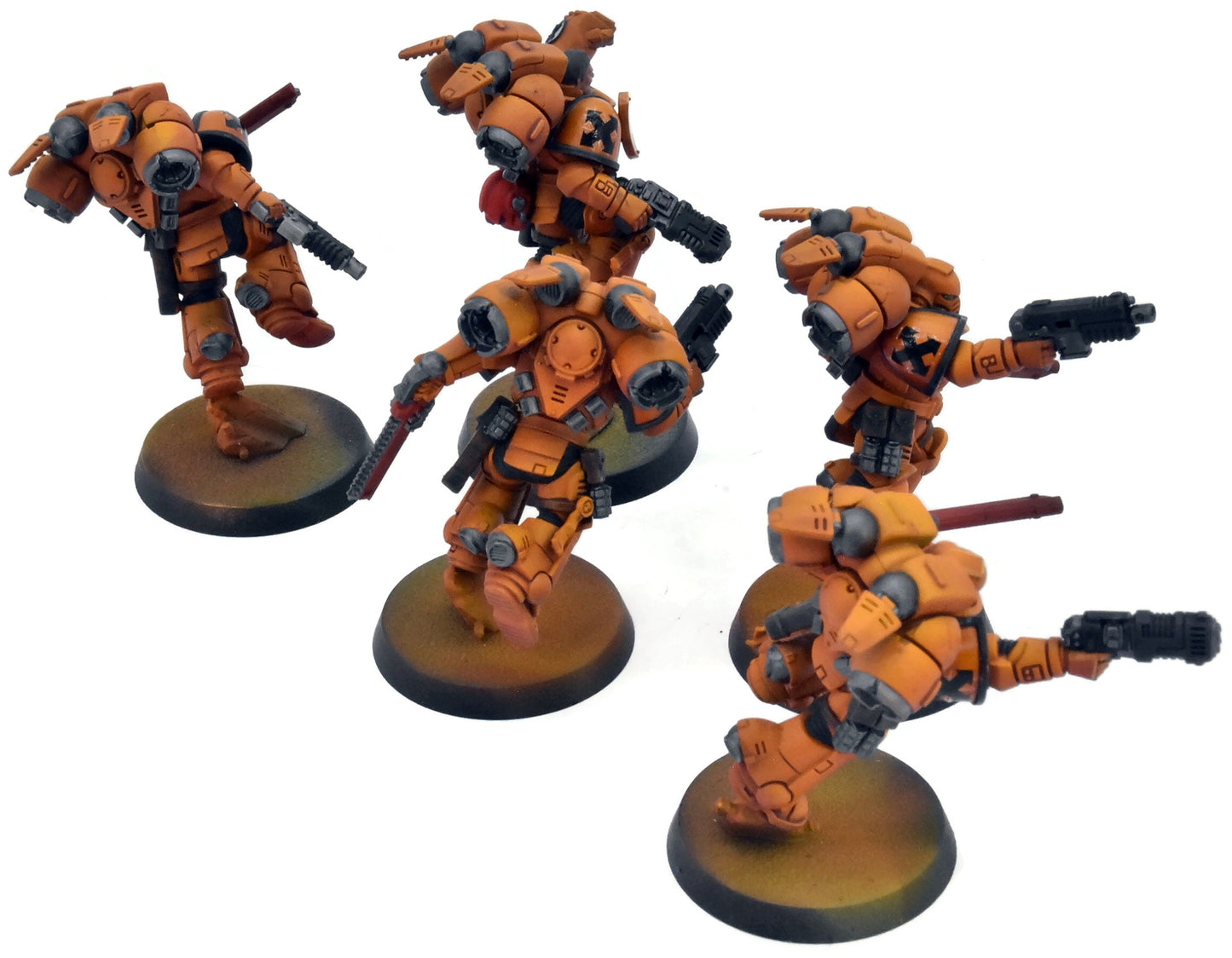 SPACE MARINES 5 Jump Pack Intercessors #1 WELL PAINTED Warhammer 40K
