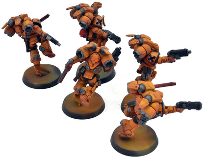 SPACE MARINES 5 Jump Pack Intercessors #1 WELL PAINTED Warhammer 40K