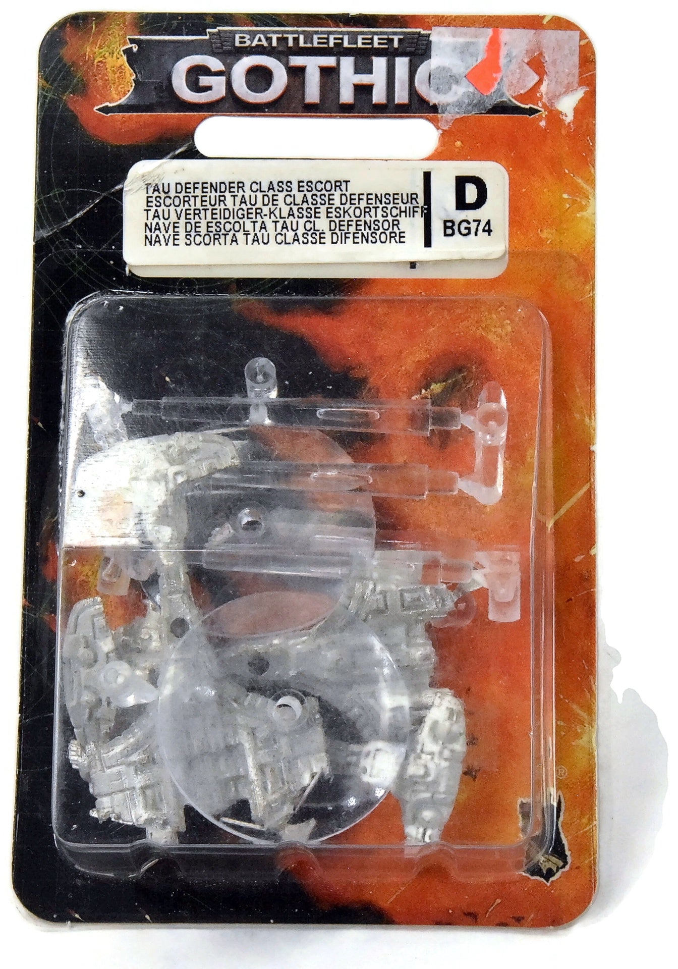 BATTLEFLEET GOTHIC Tau Defender Class Escort METAL Warhammer 40K