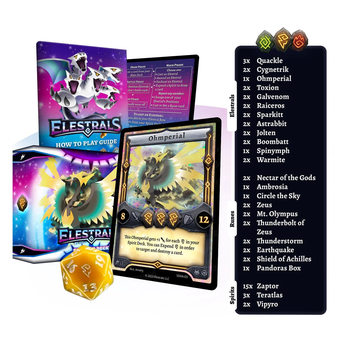 Elestrals 1st Edition Trifernal Starter Deck