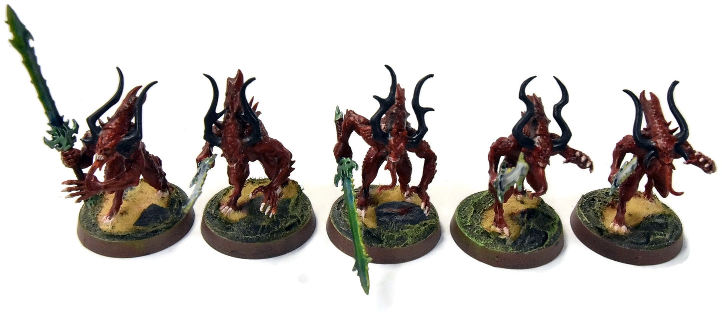 BLADES OF KHORNE 10 Bloodletters #1 WELL PAINTED Sigmar