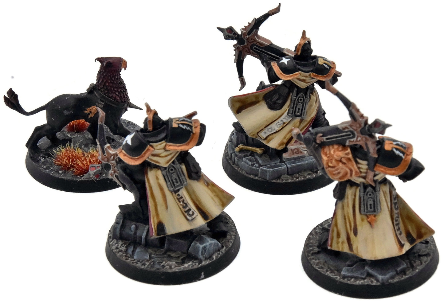 STORMCAST ETERNALS 3 Castigators with Gryph-Hounds #1 WELL PAINTED Sigmar