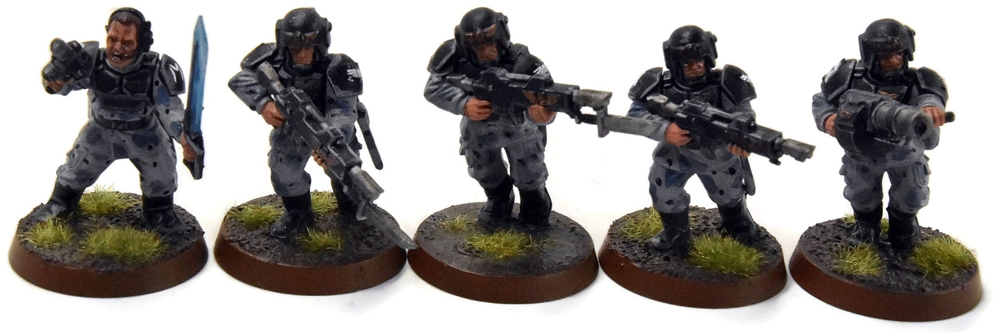 ASTRA MILITARIUM 10 Cadian Shock Troop #18 WELL-PAINTED Warhammer 40K