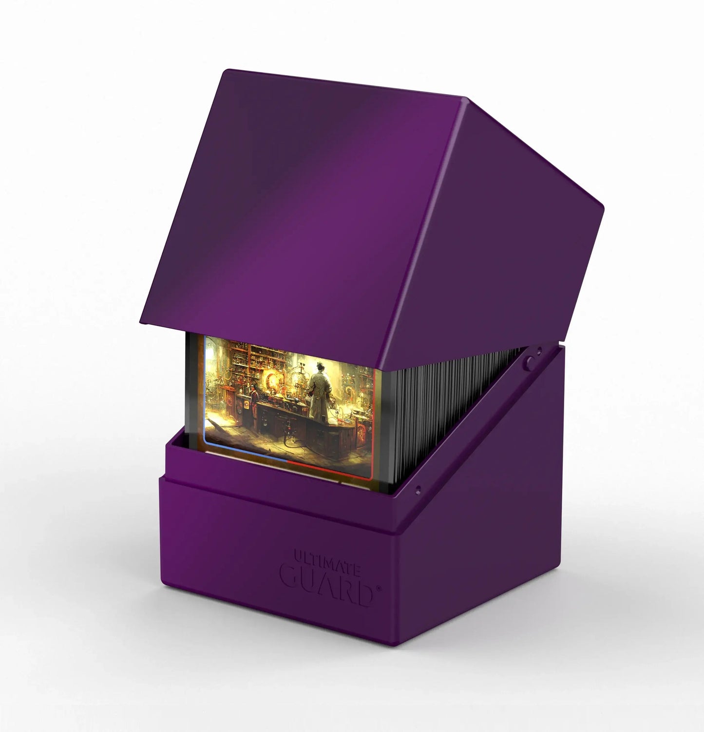 Ultimate Guard Deck Case Boulder 100+ Solid Purple