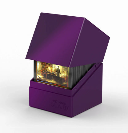 Ultimate Guard Deck Case Boulder 100+ Solid Purple