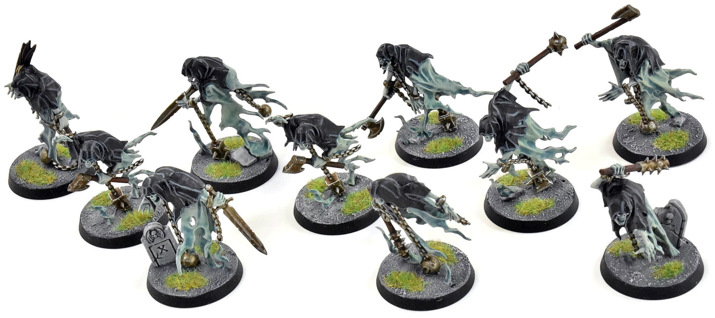 NIGHTHAUNT 10 Chainrasp Hordes #5 WELL PAINTED Sigmar