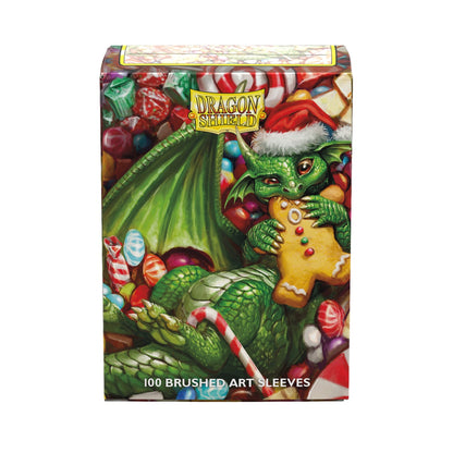 Dragon Shield Sleeves Brushed Art Christmas 2024 (100)