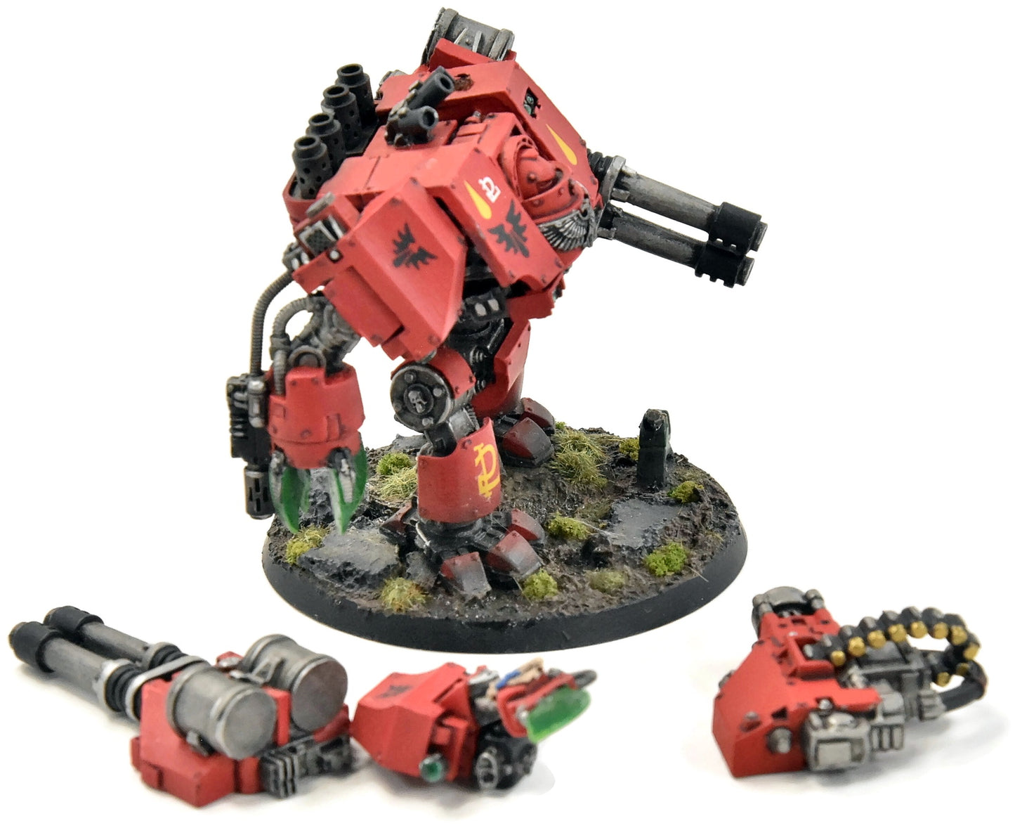 BLOOD ANGELS Dreadnought Forge World Magnetized #1 PRO PAINTED 40K