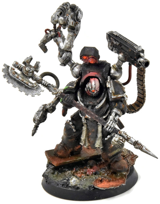 SPACE MARINES Iron Father Feirros #1 PRO PAINTED Warhammer 40K iron hands