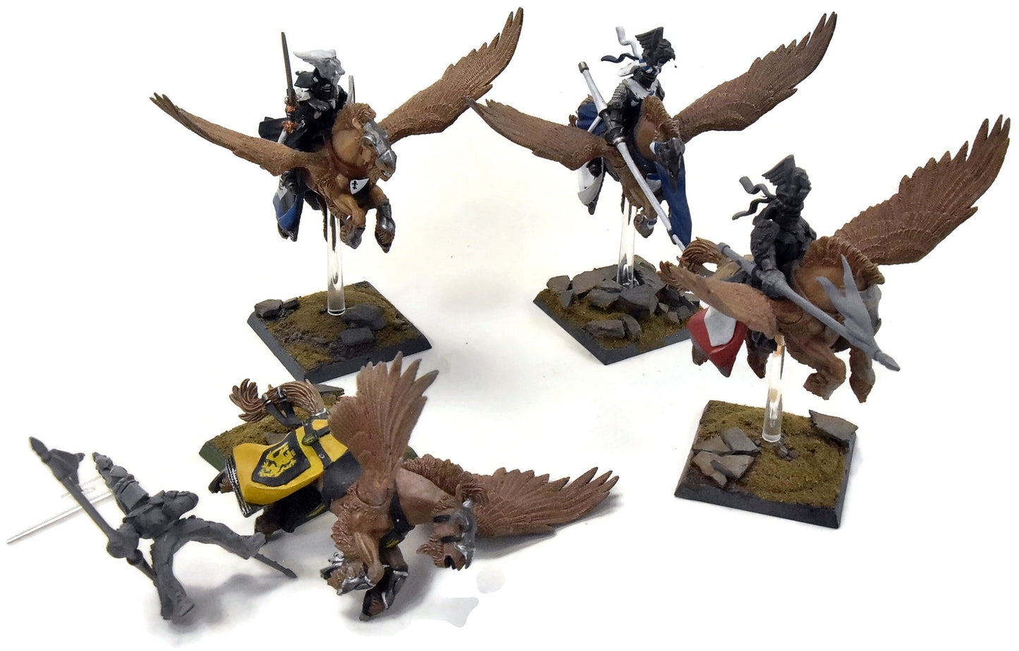 BRETONNIA 4 Pegasus Knights #1 Warhammer Fantasy