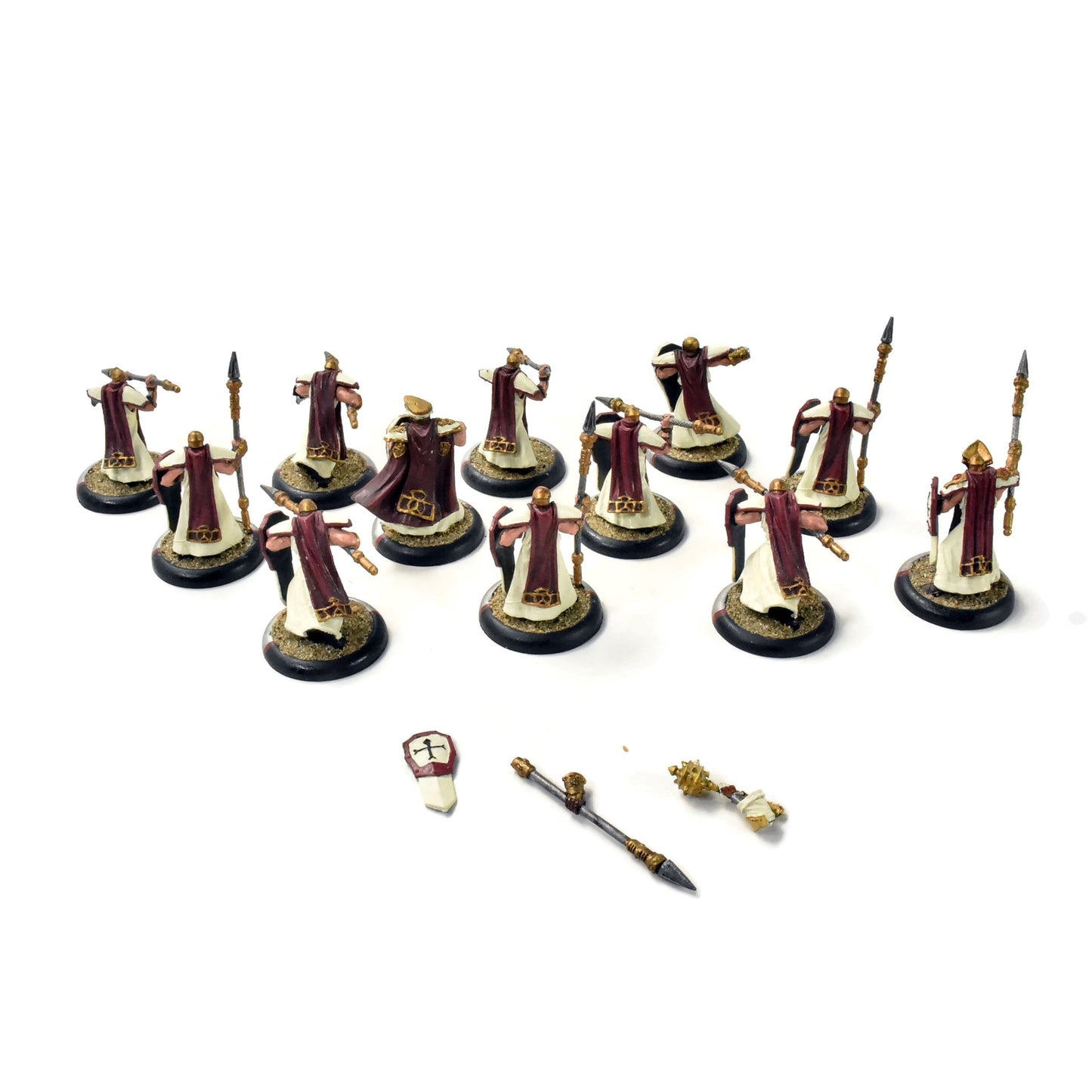 WARMACHINE 12 Temple Flameguard METAL #1 Protectorate of Menoth