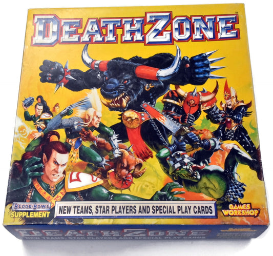 DEATH ZONE Blood Bowl Supplement Box Set Incomplete Warhammer Fantasy