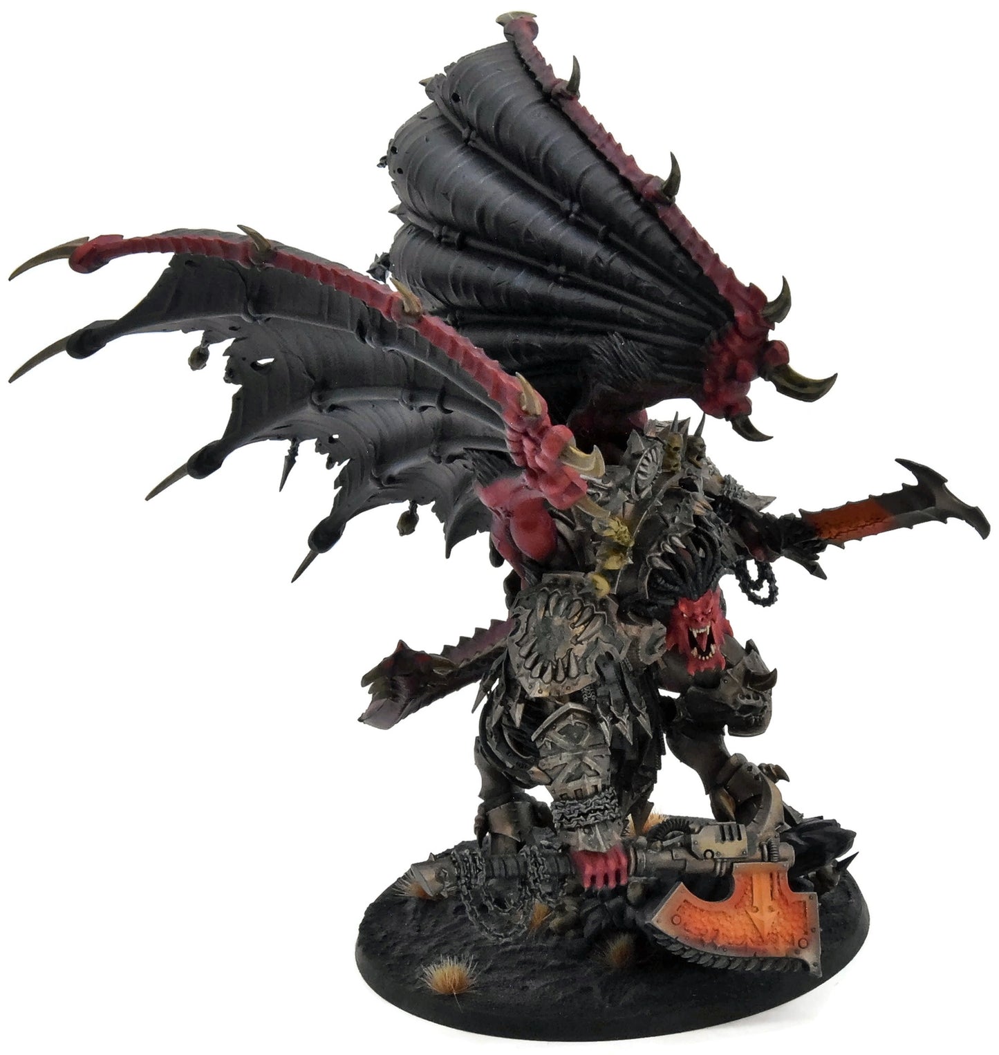 WORLD EATERS Angron Daemon Primarch of Khorne COMMISSION PRO PAINTED 40K 0199