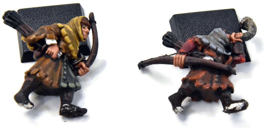 BRETONNIA 2 Peasant Bowmen #1 METAL Warhammer Fantasy