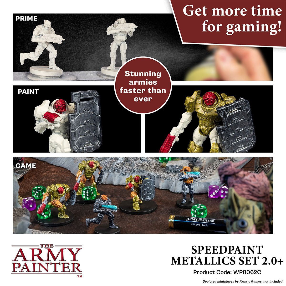 Warpaints - Speedpaint Metallics Set 2.0