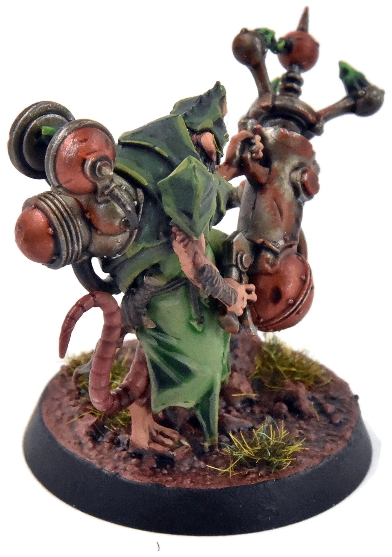 SKAVEN Warlock Galvaneer COMMISSION PRO PAINTED Sigmar 5031