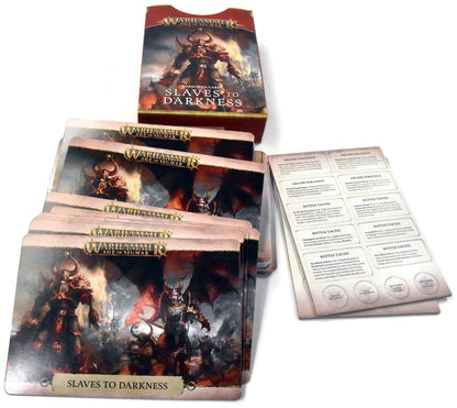 SLAVES TO DARKNESS Warscroll Cards #1 Sigmar