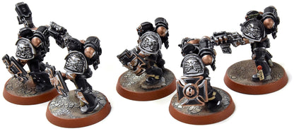 SPACE MARINES 5 Veterans #7 PRO PAINTED Warhammer 40K