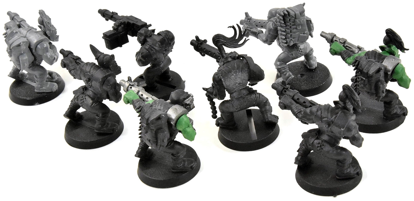 ORKS 8 Boyz heavy #3 Warhammer 40K