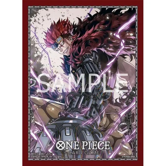 Bandai One Piece Trading Card Supplies - Deck Protectors - Eustass"Captain"Kid (70 Sleeves)
