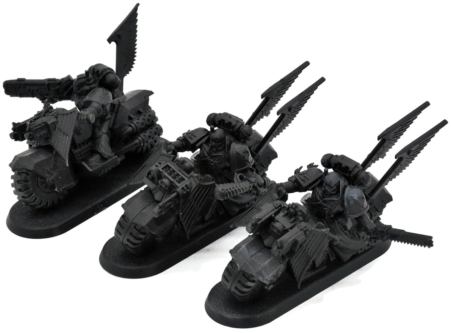 DARK ANGELS 3 Ravenwing Bike Squadron #10 Warhammer 40K