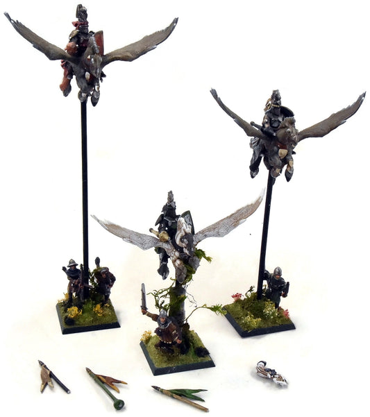 BRETONNIA 3 Pegasus Knights #2 broken Warhammer Fantasy