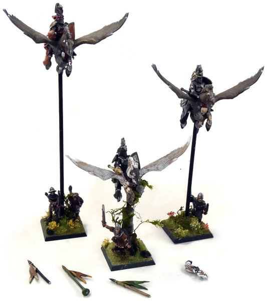 BRETONNIA 3 Pegasus Knights #2 broken Warhammer Fantasy