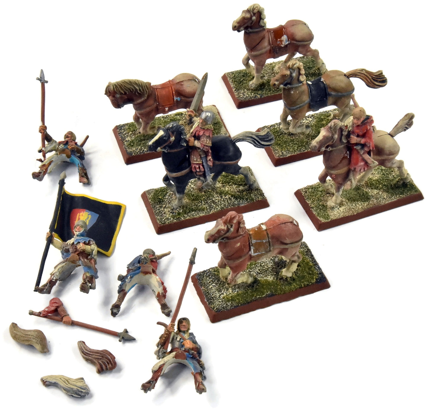 BRETONNIA 6 Mounted Yeomen #1 Warhammer Fantasy Old World