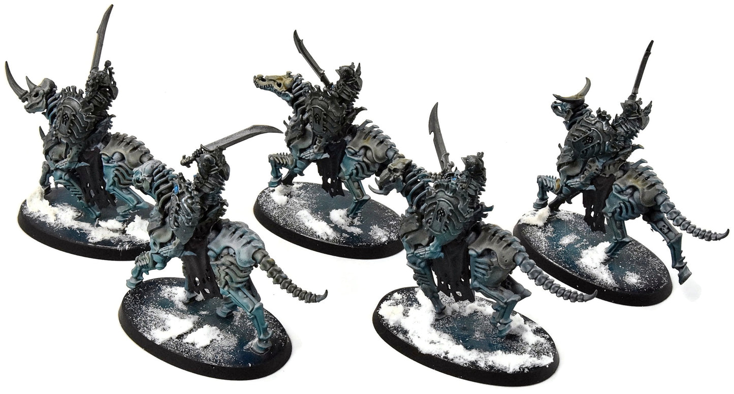 OSSIARCH BONEREAPERS 5 Kavalos Deathriders #6 WELL PAINTED Sigmar