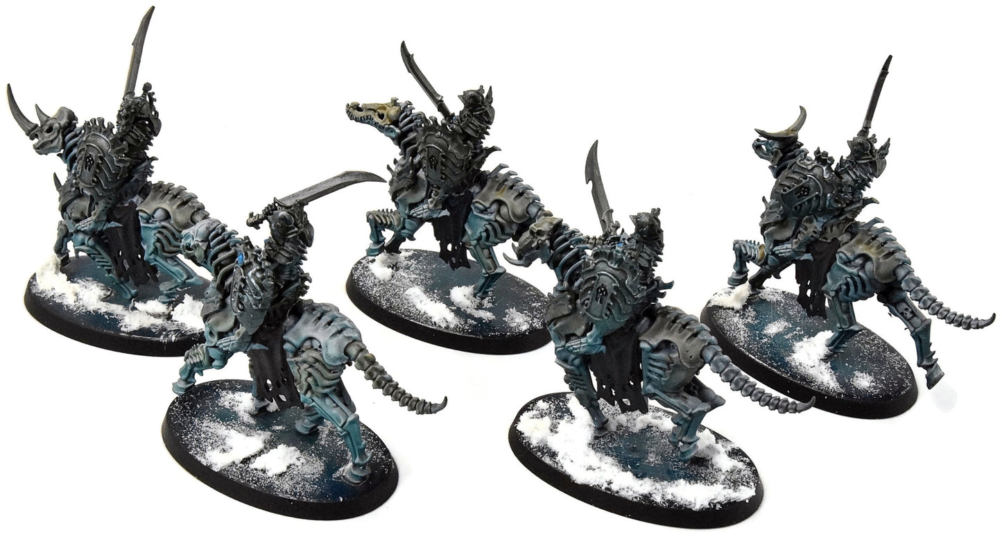 OSSIARCH BONEREAPERS 5 Kavalos Deathriders #6 WELL PAINTED Sigmar