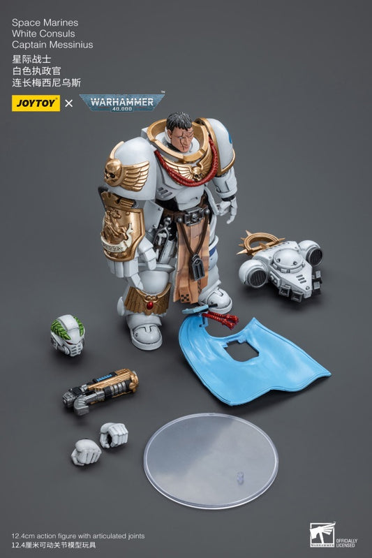 White Consuls Captain Messinius Space Marines Joy Toy