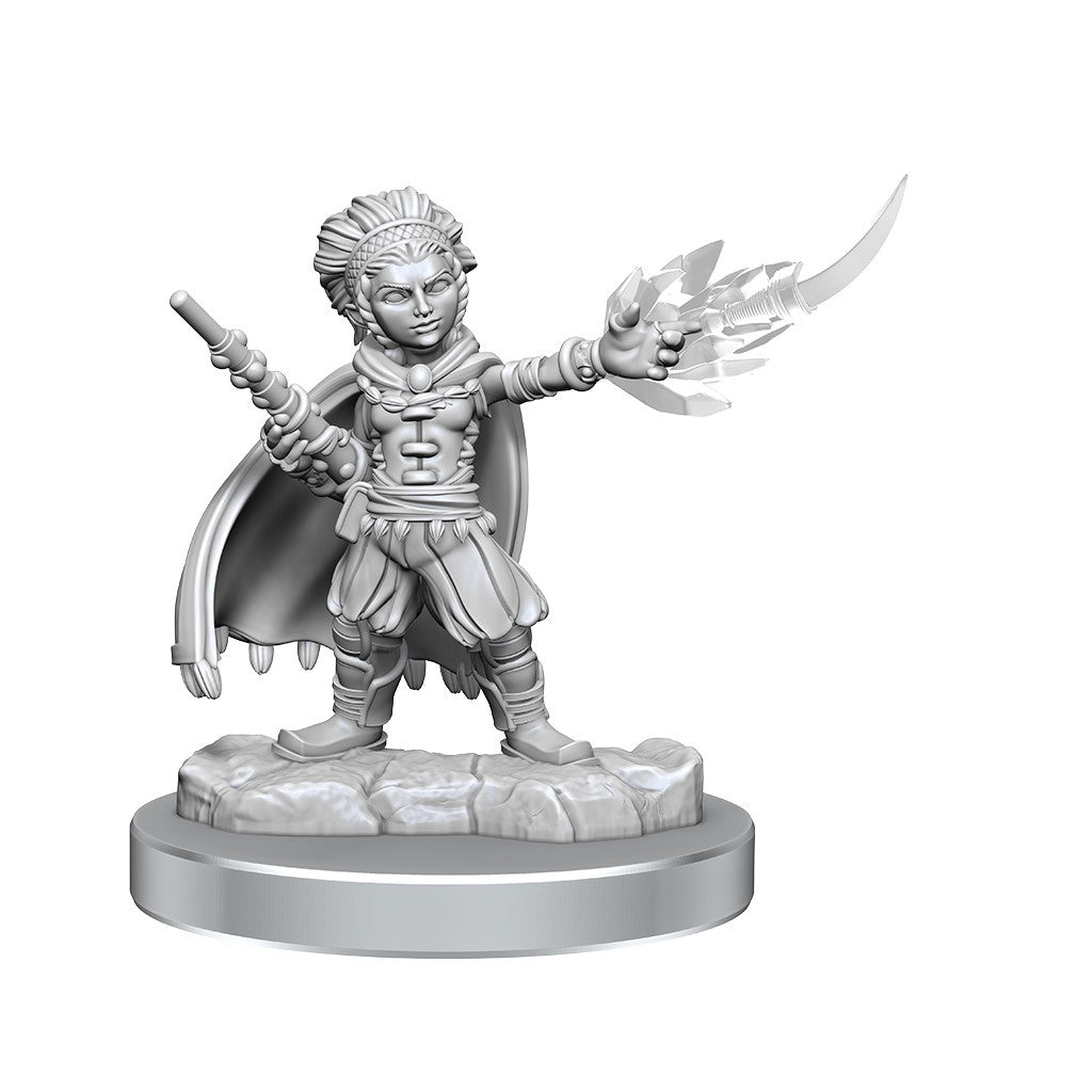 D&d Unpainted Minis Wv20 Halfling Wizards