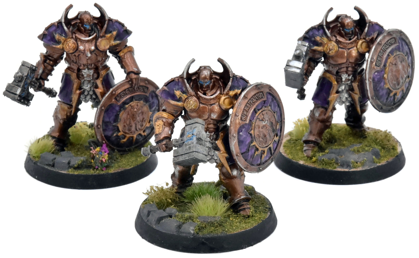 STORMCAST ETERNALS 3 Annihilators #1 WELL PAINTED Warhammer Sigmar 7981