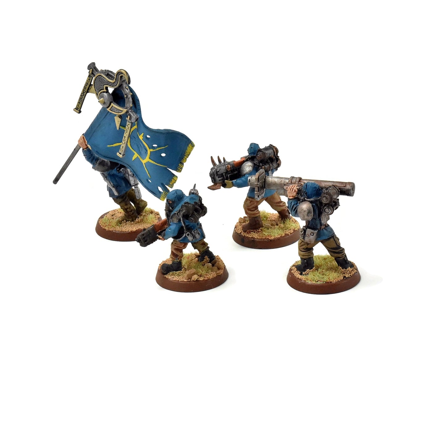 RENEGADE MILITIA 4 Infantry #7 WELL PAINTED 40K
