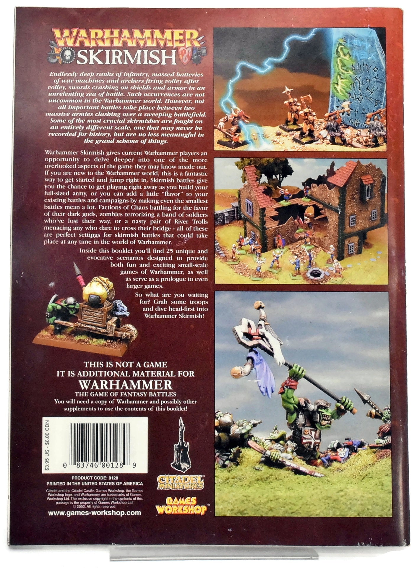 BOOKS & ACCESSORIES Warhammer Skirmish Magazine #1 Warhammer Fantasy