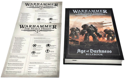 BOOKS & ACCESSORIES Saturnine AGE of Darkness Rulebook #1 The Horus Heresy